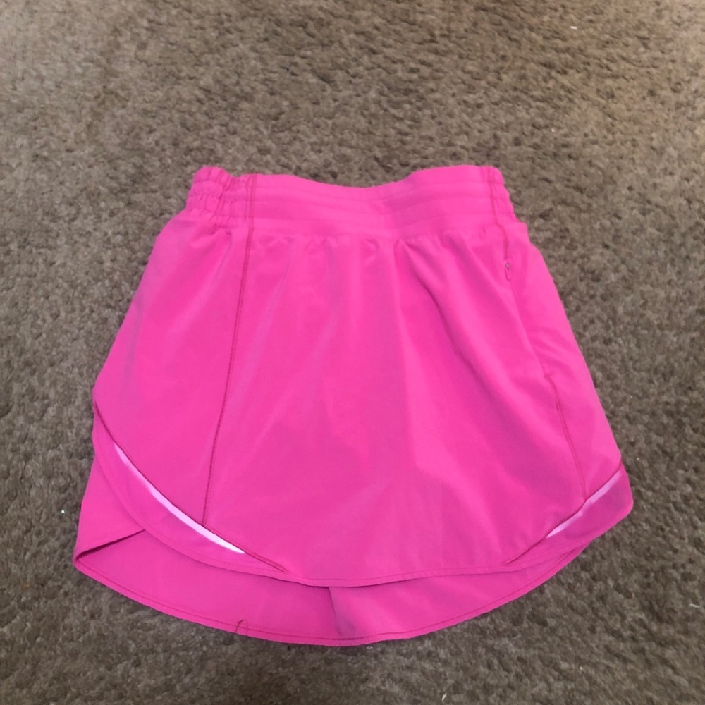 lululemon athletica Hot Pink Women’s Athletic Skort Size 4 beautiful